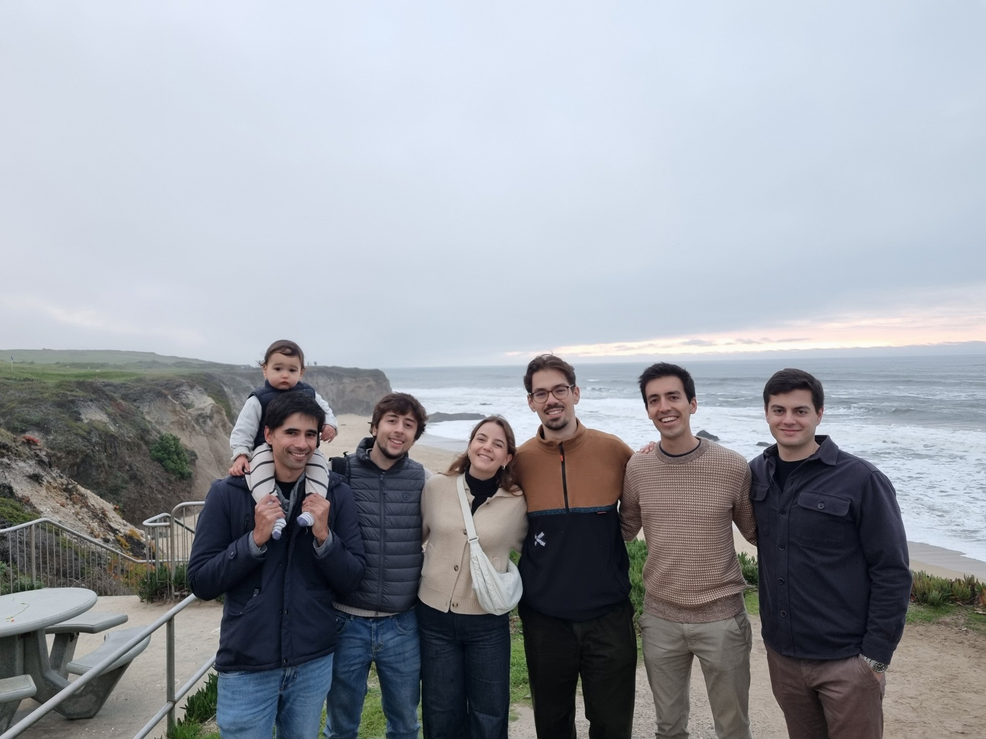 Sonant team at Half Moon Bay during the 2025 Bay Area sprint