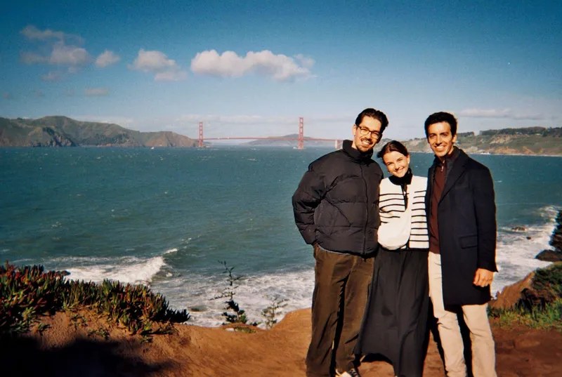 Sonant team at the Golden Gate Bridge, San Francisco, 2025
