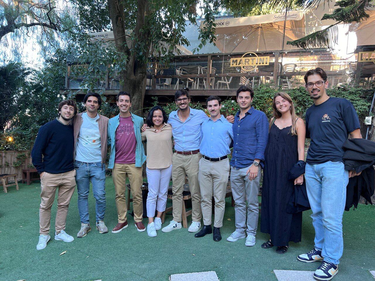 Sonant team dinner in Lisbon, 2024